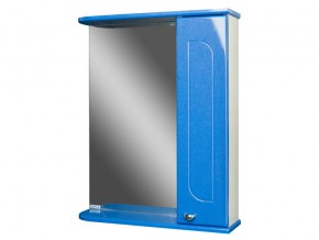 Шкаф зеркало Радуга Синий металлик 50 левый/правый в Алапаевске - alapaevsk.magazinmebel.ru | фото