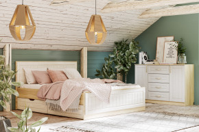 Спальня Оливия с комодом в Алапаевске - alapaevsk.magazinmebel.ru | фото